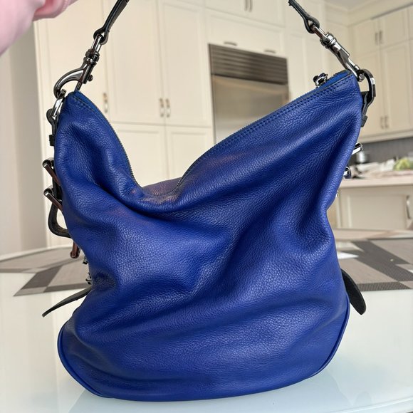 Mulberry Mila Medium Hobo in Electric Blue - Picture 2 of 13